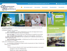 Tablet Screenshot of angelica-residence.com
